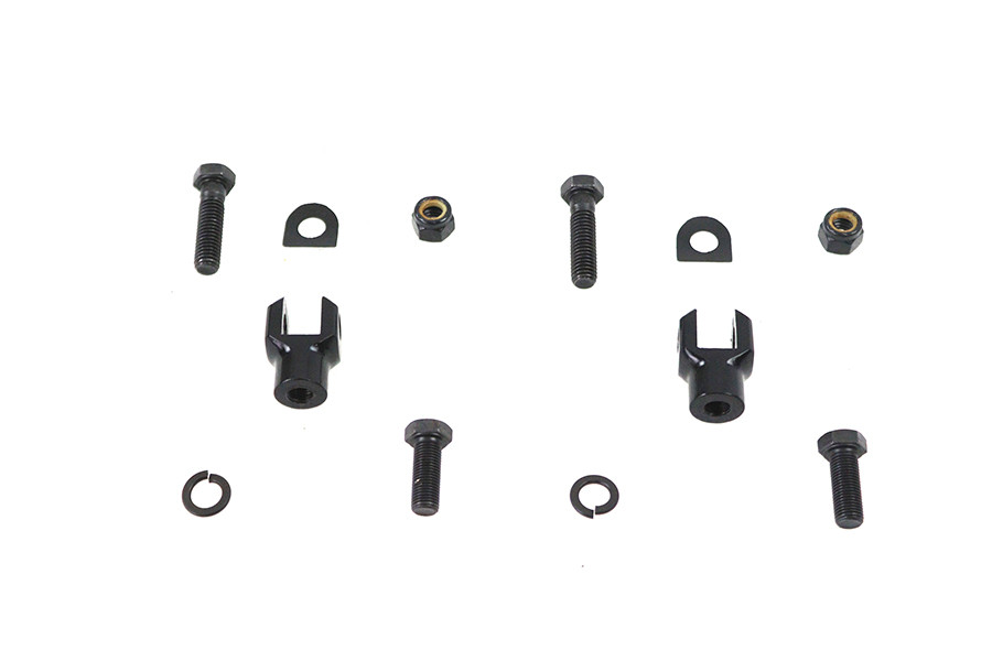 V-Twin - Footpeg Yoke Set Black