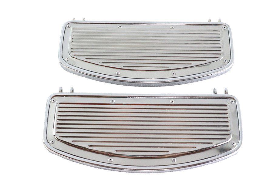 V-Twin - Driver Footboard Set With Ribbed Design