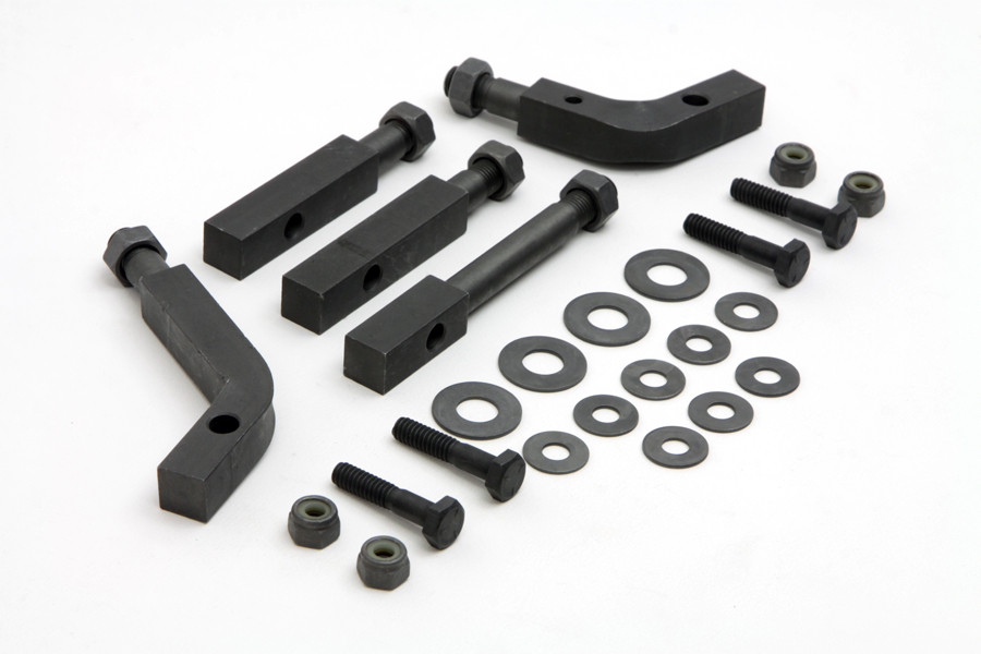 Wyatt Gatling #70506B - Footboard Mount Bracket Kit Parkerized