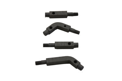 Wyatt Gatling #70509 - Replica Footboard Mount Bracket Kit Black