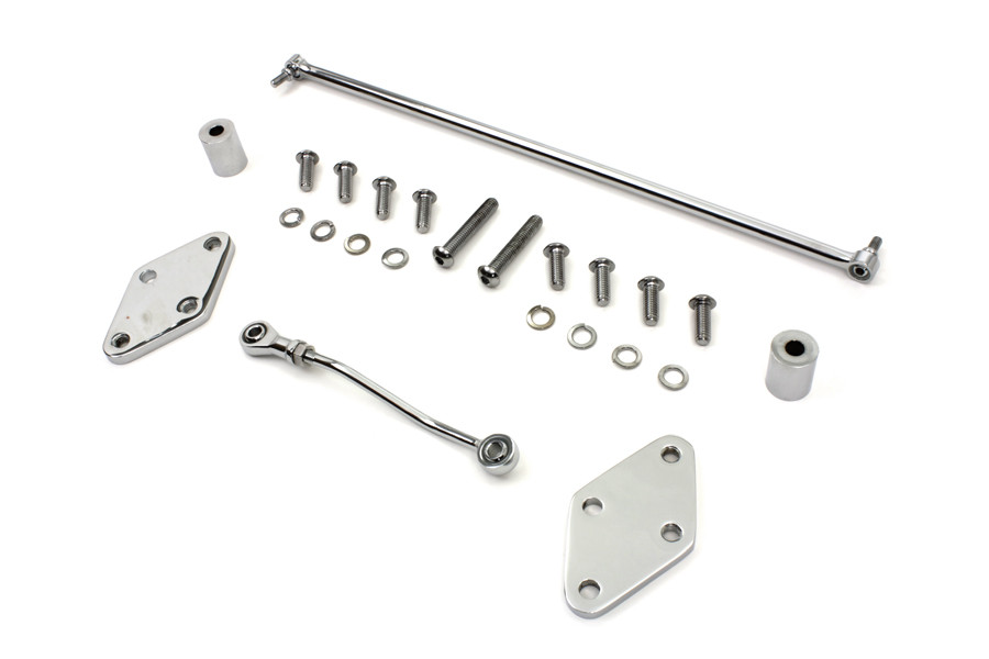 Wyatt Gatling #056277 - Reduced Reach Forward Control Kit Chrome