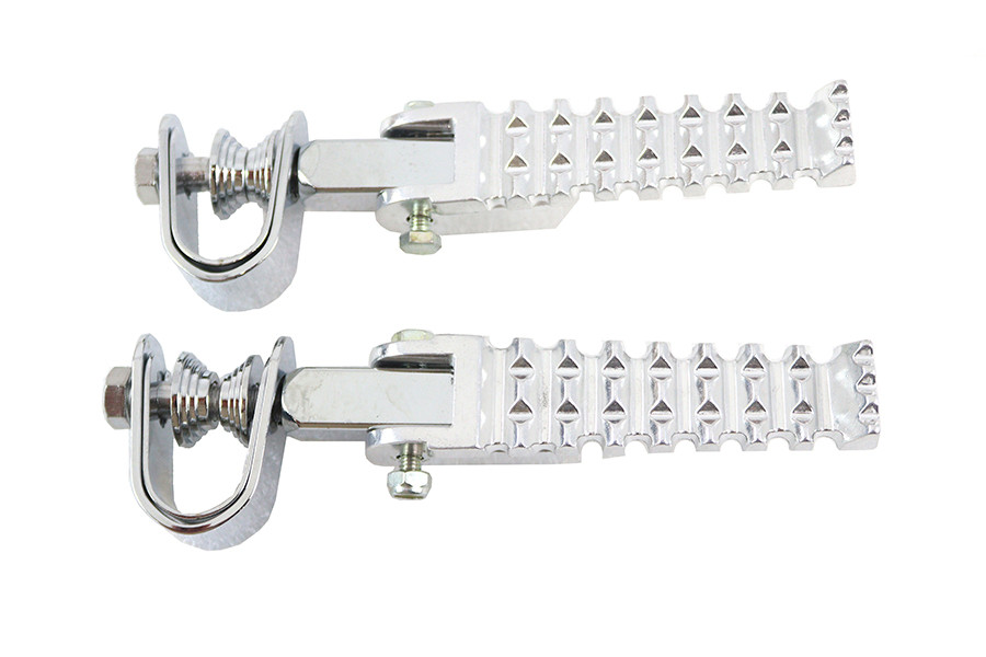 V-Twin #78365A - Moto Footpeg Set with Clamp