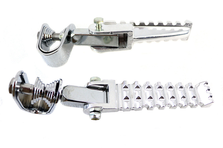 V-Twin #78365A - Moto Footpeg Set with Clamp