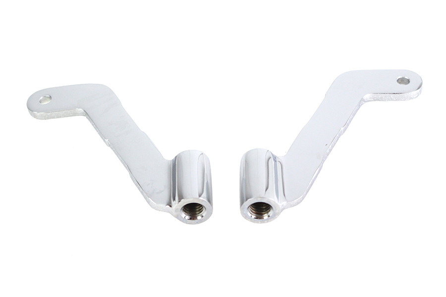 V-Twin - Footboard Mount Bracket Set Chrome