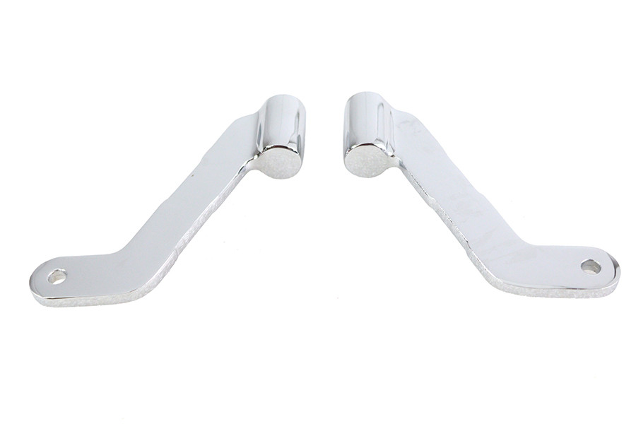 V-Twin - Footboard Mount Bracket Set Chrome