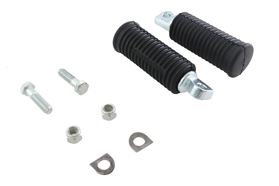 V-Twin #19132 - Replica Large Rubber Footpeg Set