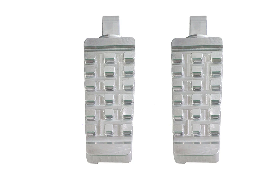 V-Twin #78926A - Zinc Male End Footpeg Set