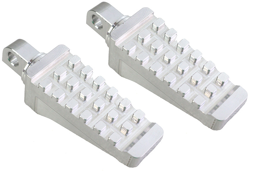 V-Twin #78926A - Zinc Male End Footpeg Set