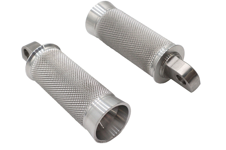 V-Twin #78950P - Speedster Hollow Point Male Footpeg Set Polished
