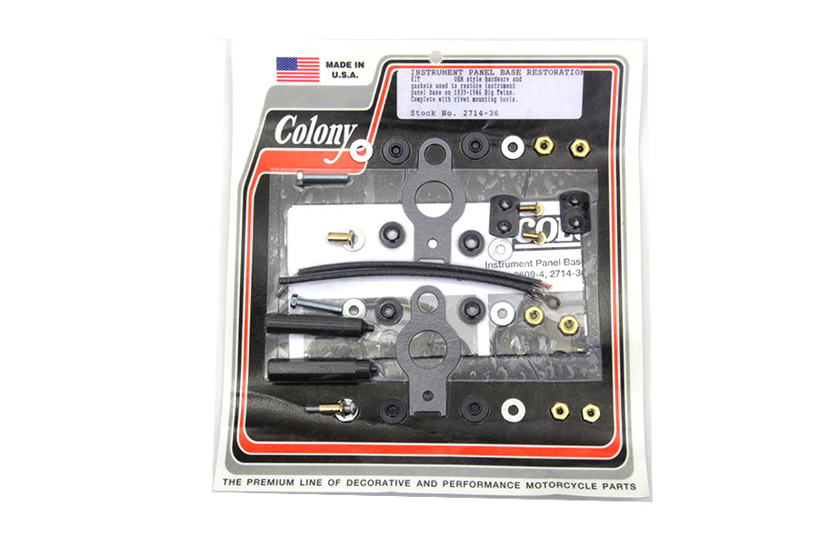 Colony - Instrument Panel Base Restoration Kit
