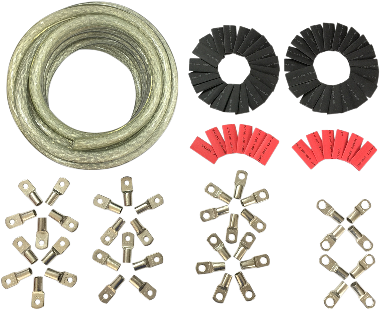 Custom Battery Cable Kit  - Harley Davidson - Clear
