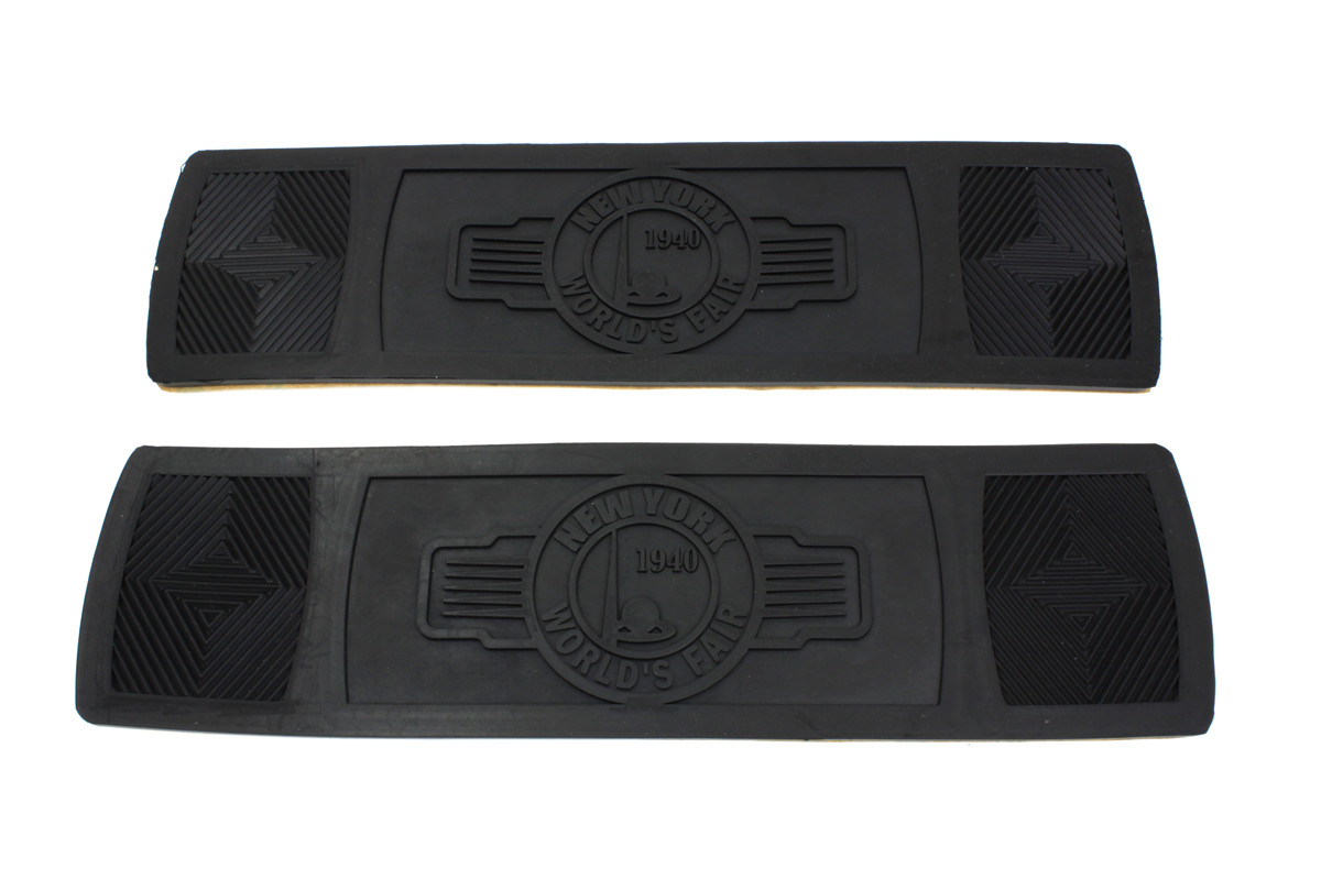 V-Twin - World's Fair Rectangular Footboard Rubber Set