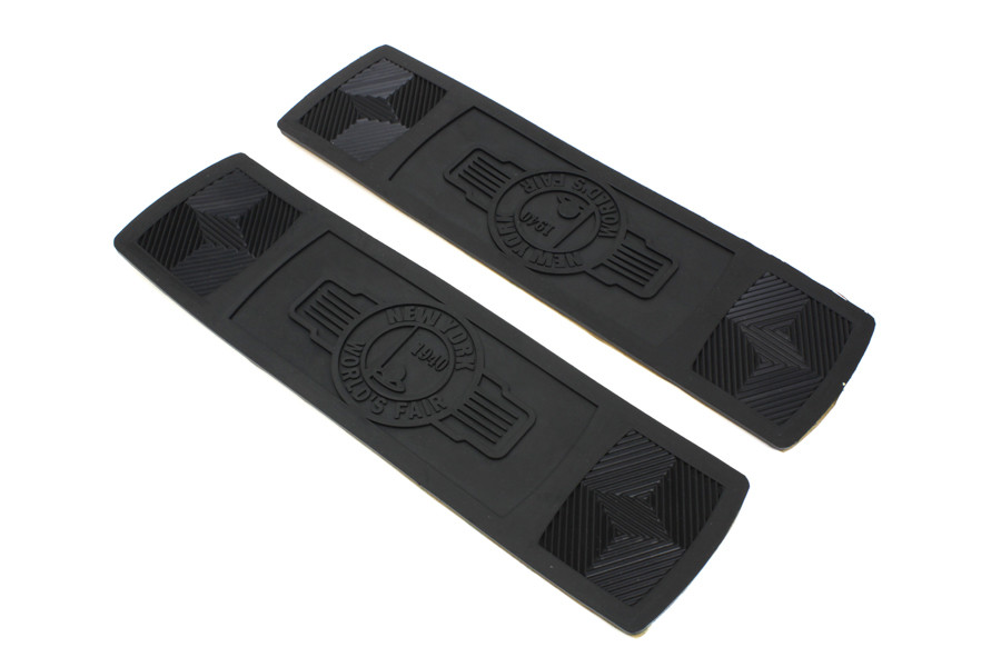 V-Twin - World's Fair Rectangular Footboard Rubber Set