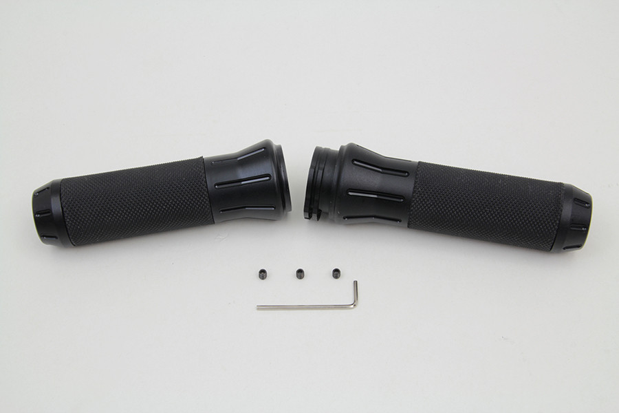 Wyatt Gatling #77788 - Black Grip Set with Black End Caps