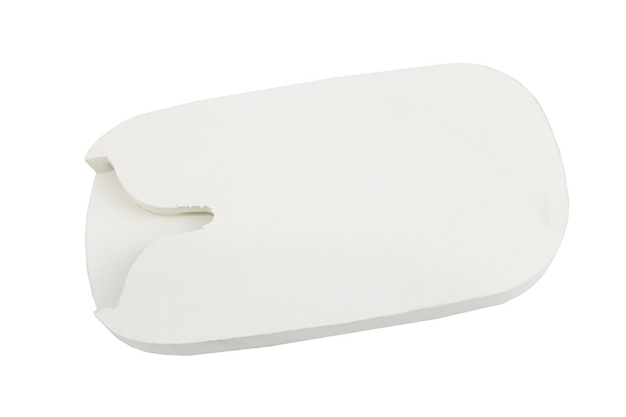 V-Twin #75680W - White Brake Pedal Pad