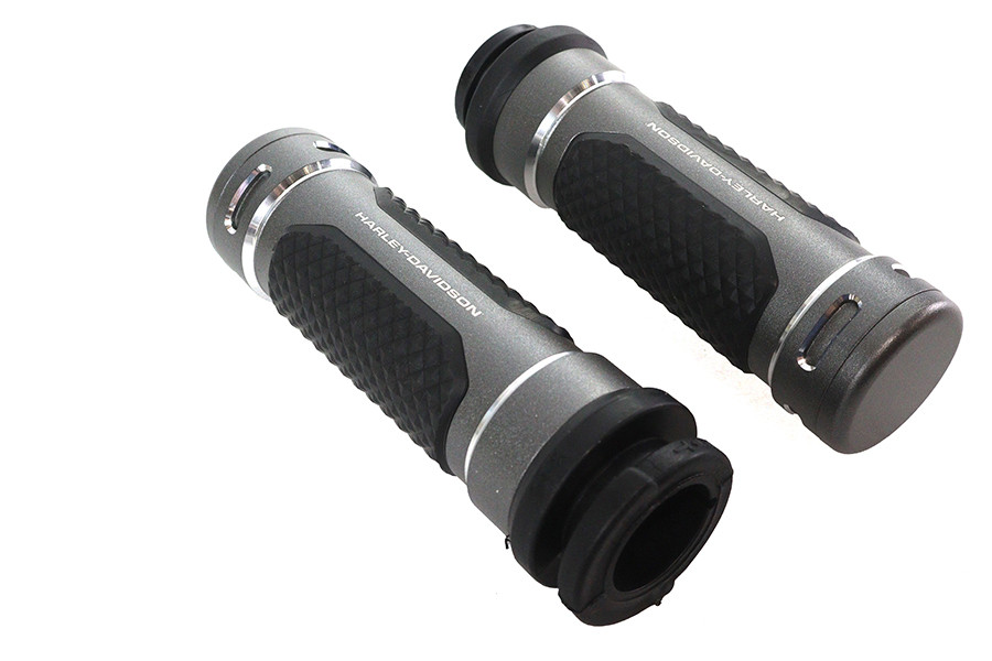V-Twin #56100545 - Throttle By Wire NYC Style Grip Set
