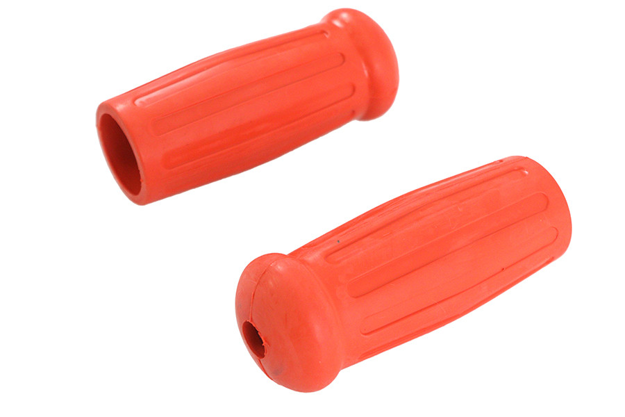 V-Twin - Replica Short Stock Handlebar Grip Set Orange