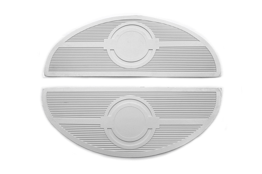 Wyatt Gatling #17-0418RW - Footboard White Mat Set