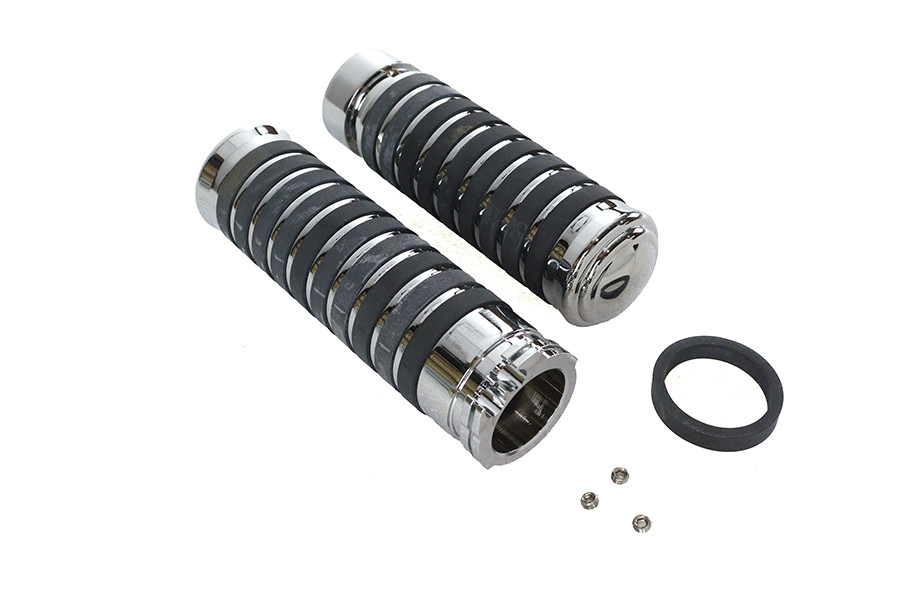 V-Twin - Billet Band Style Grip Set