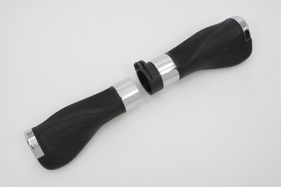 V-Twin #74391 - Wyatt Gatling Donkey Style Handlebar Grip Set