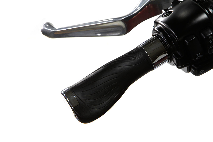 V-Twin #74391A5 - Wyatt Gatling Donkey Style Handlebar Grip Set