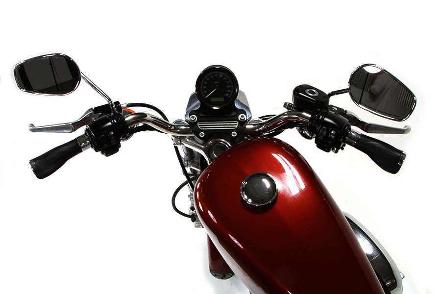 V-Twin #74391A5 - Wyatt Gatling Donkey Style Handlebar Grip Set