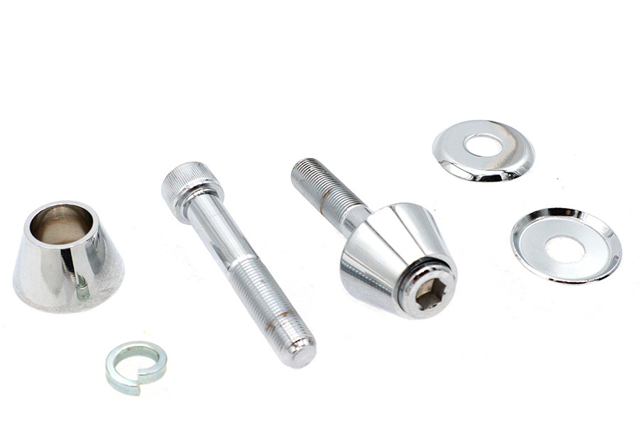 V-Twin - Tapered Cone Riser Kit Chrome