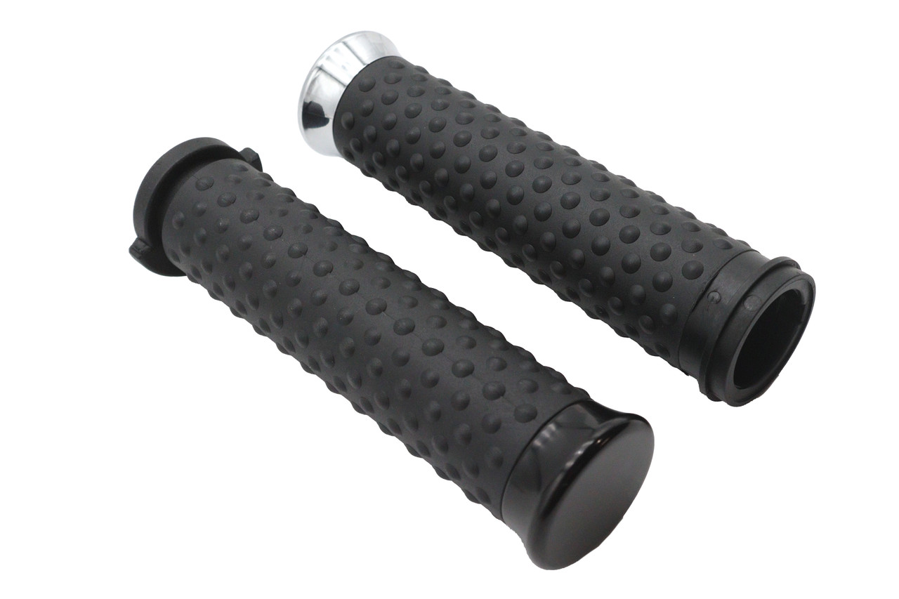Wyatt Gatling #78951 - Wyatt Gatling Deluxe Grip Set Chrome