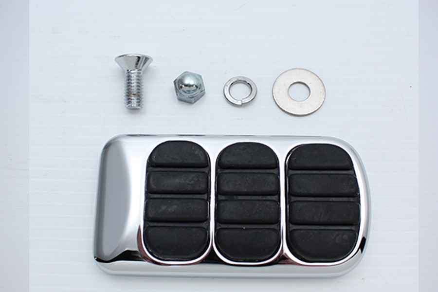 V-Twin #35-0138 - Brake Pedal Pad Chrome