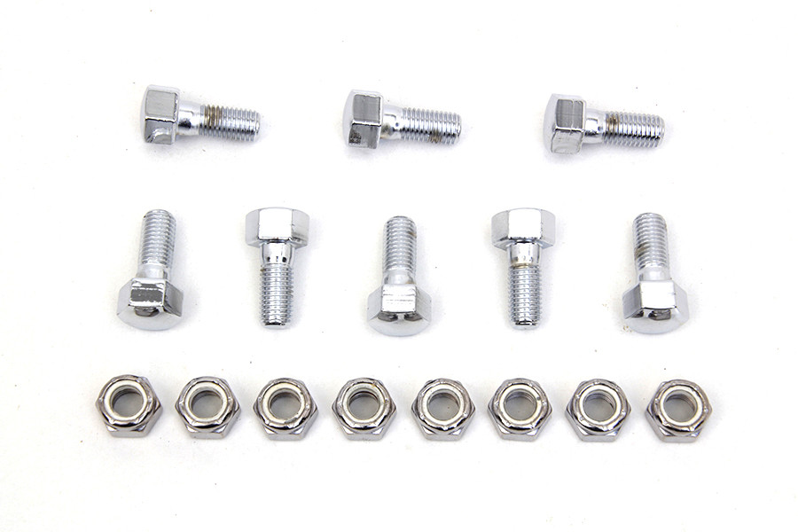 Colony - Rear Brake Drum Bolt and Nut Kit Chrome