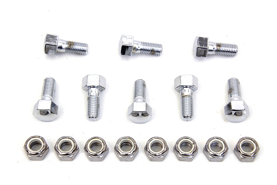 Colony - Rear Brake Drum Bolt and Nut Kit Chrome