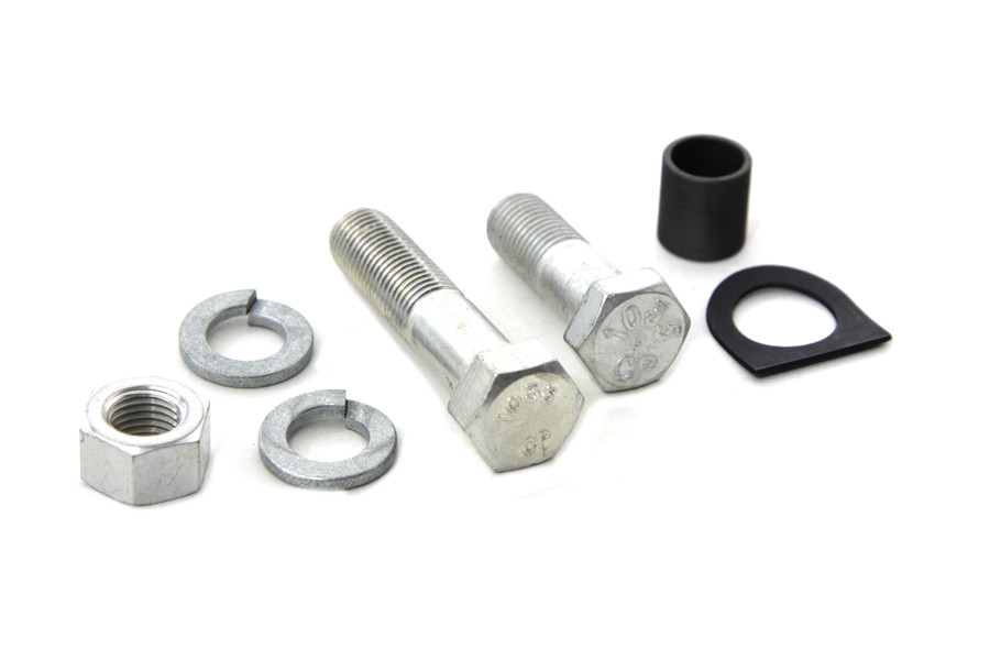 Colony - Cadmium Starter Crank and Kick Starter Pedal Mounting Kit