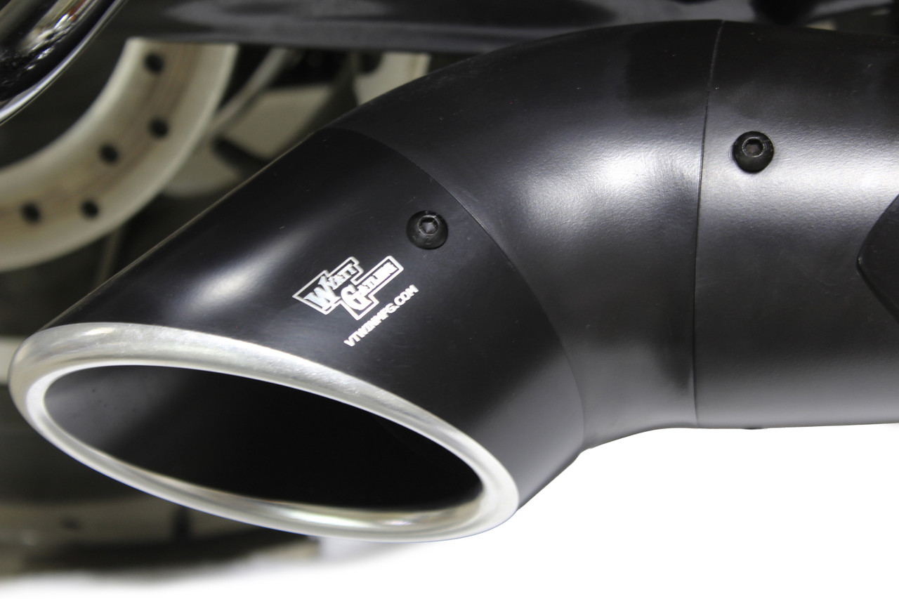 V-Twin - 2:1 Exhaust Header Set Black