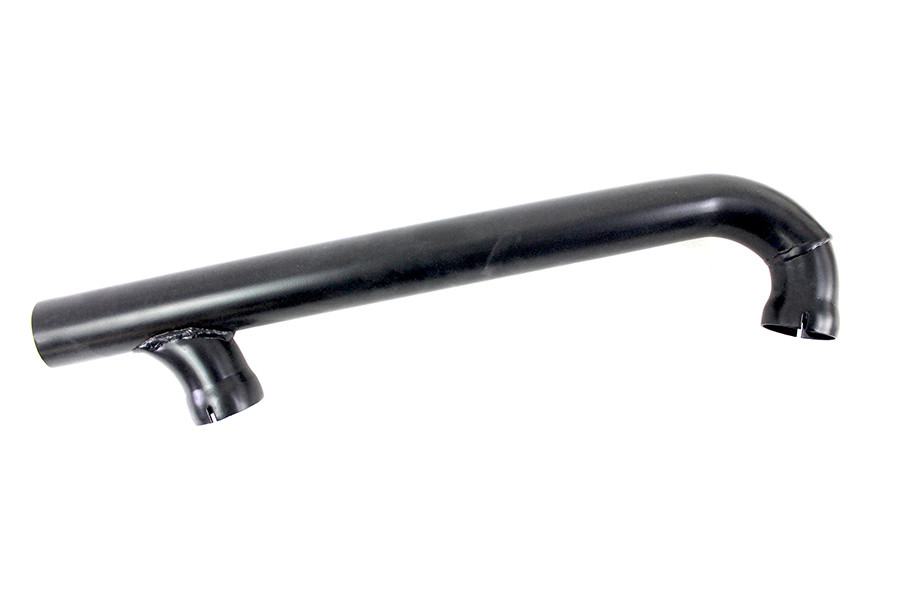 V-Twin - 2:1 Siamese Hi-Exhaust Header Black
