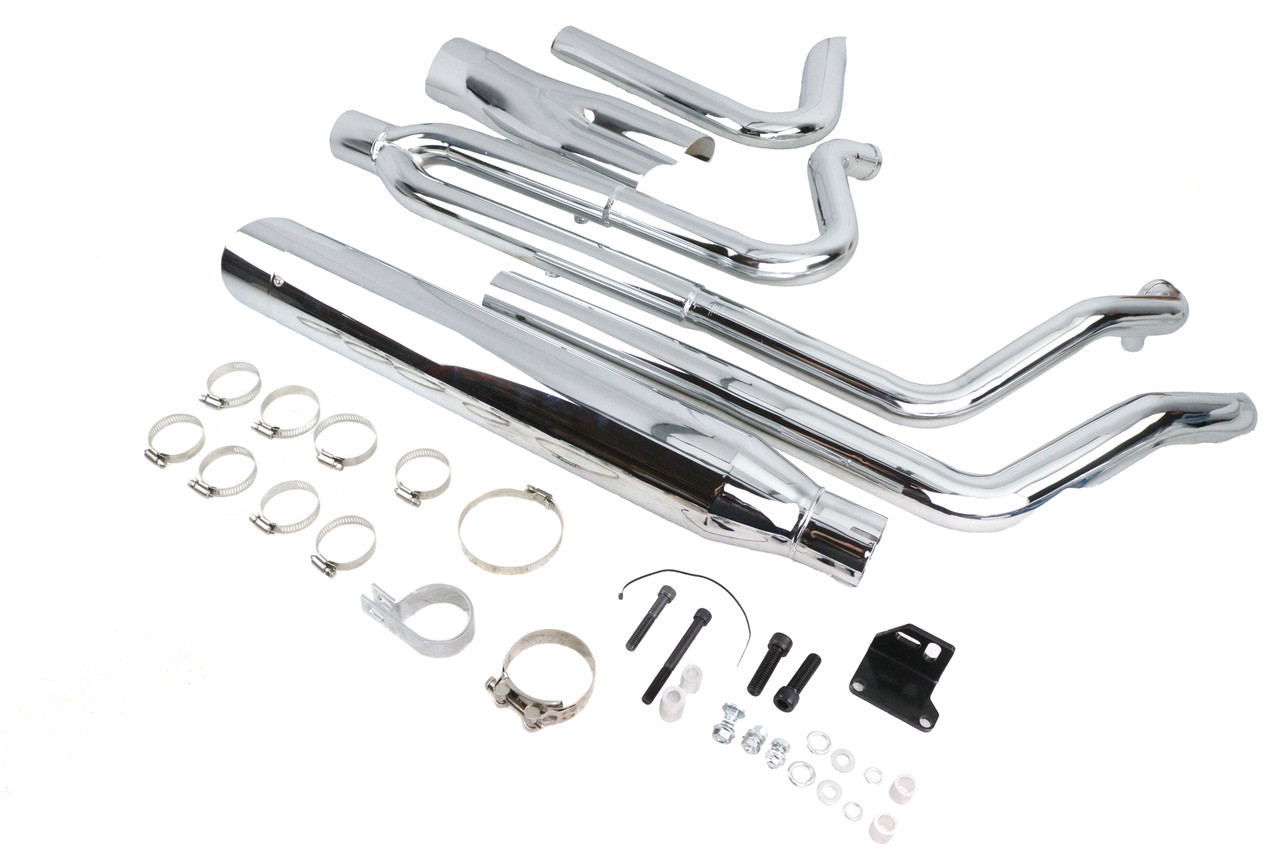 Ultima #60-366 - Ultima Dominator 2:1 Exhaust Header System Chrome