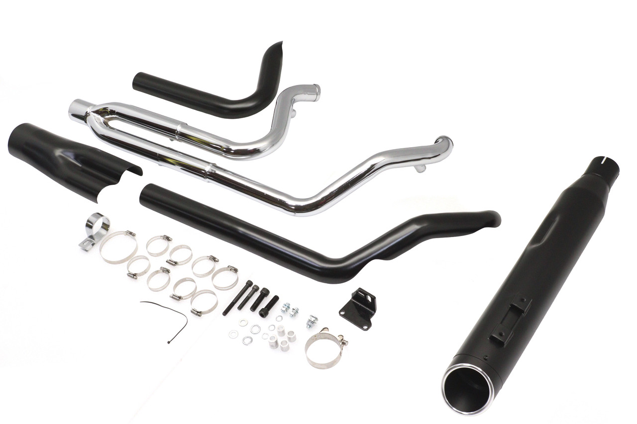 Ultima #60-377 - M8 Ultima Dominator 2:1 Exhaust Header System Black
