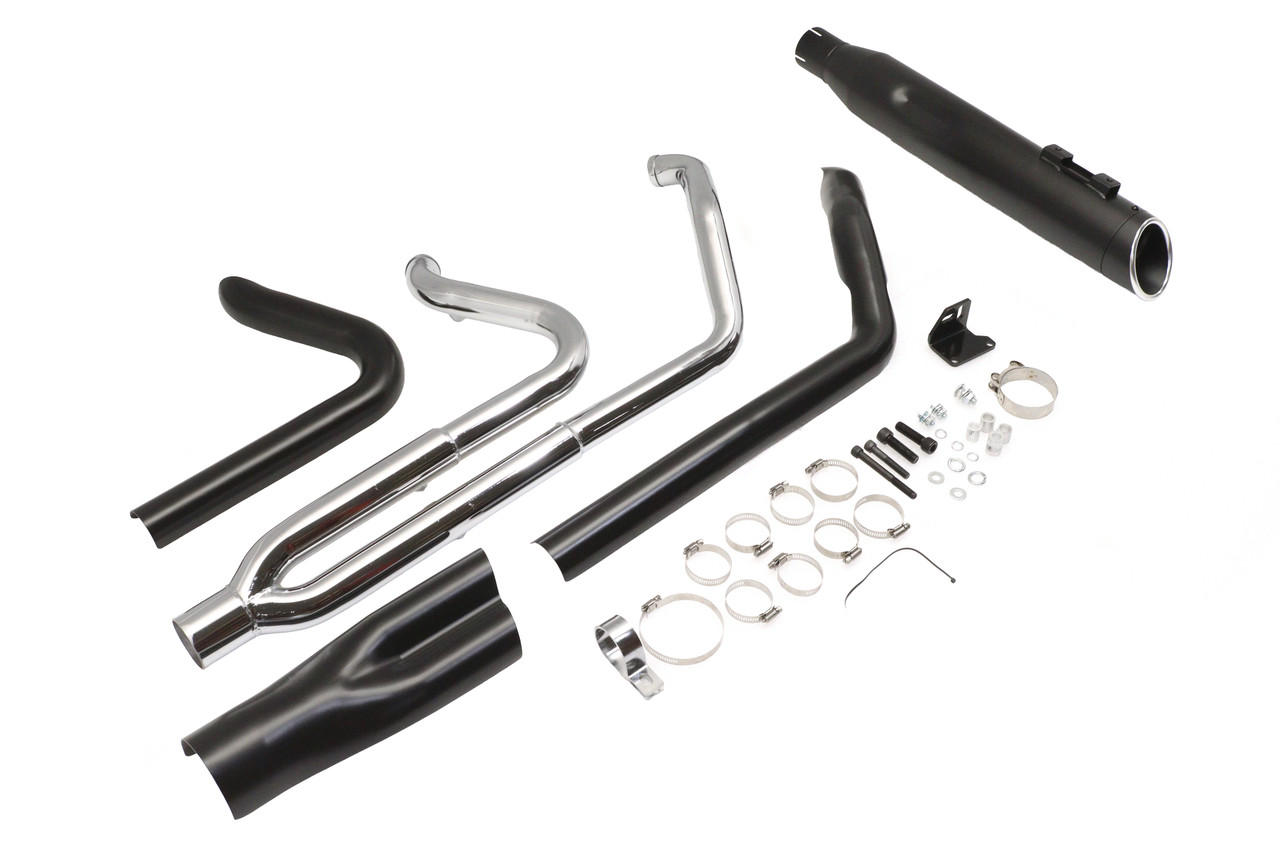 Ultima #60-377 - M8 Ultima Dominator 2:1 Exhaust Header System Black
