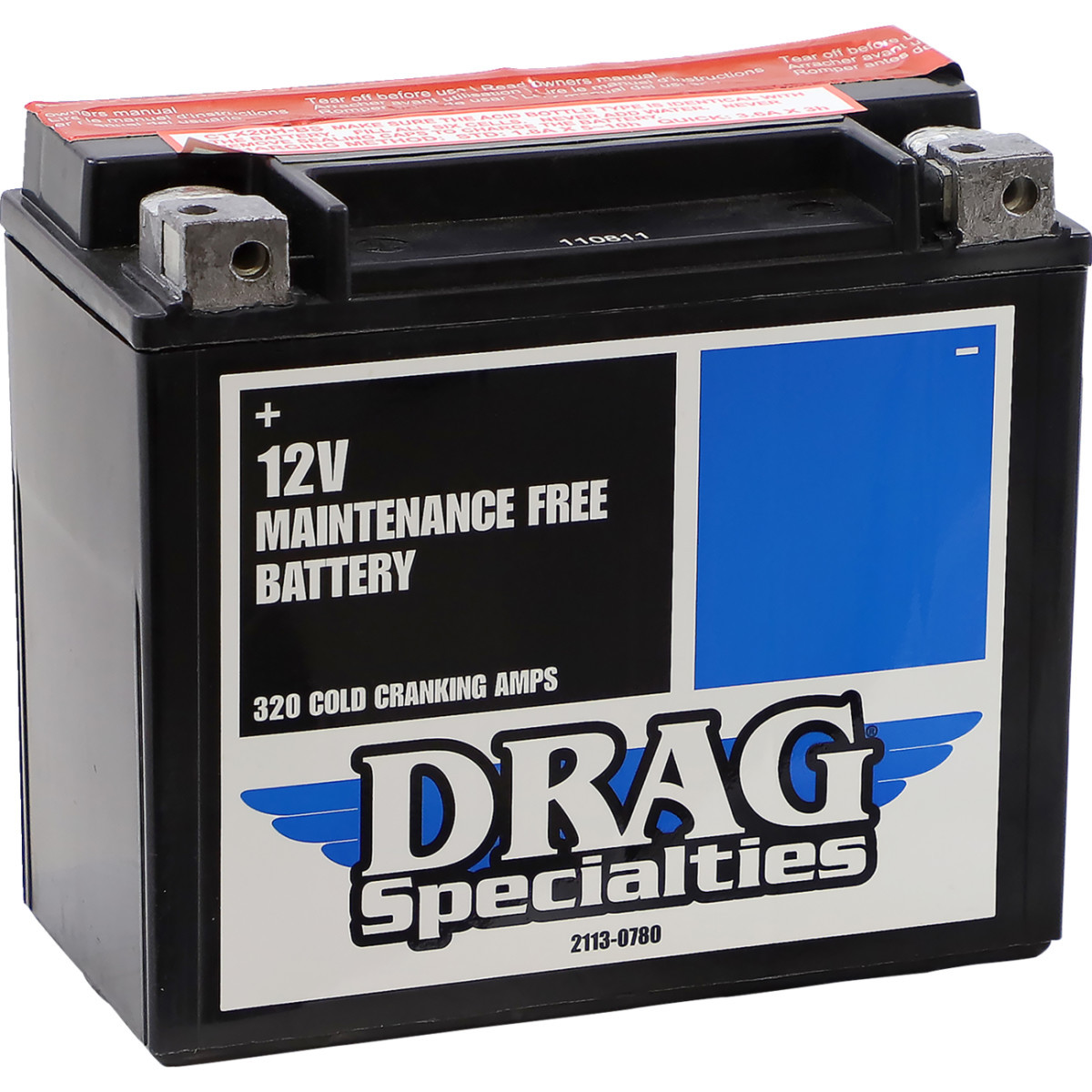 Drag Specialties - Battery - YTX20HBSFT