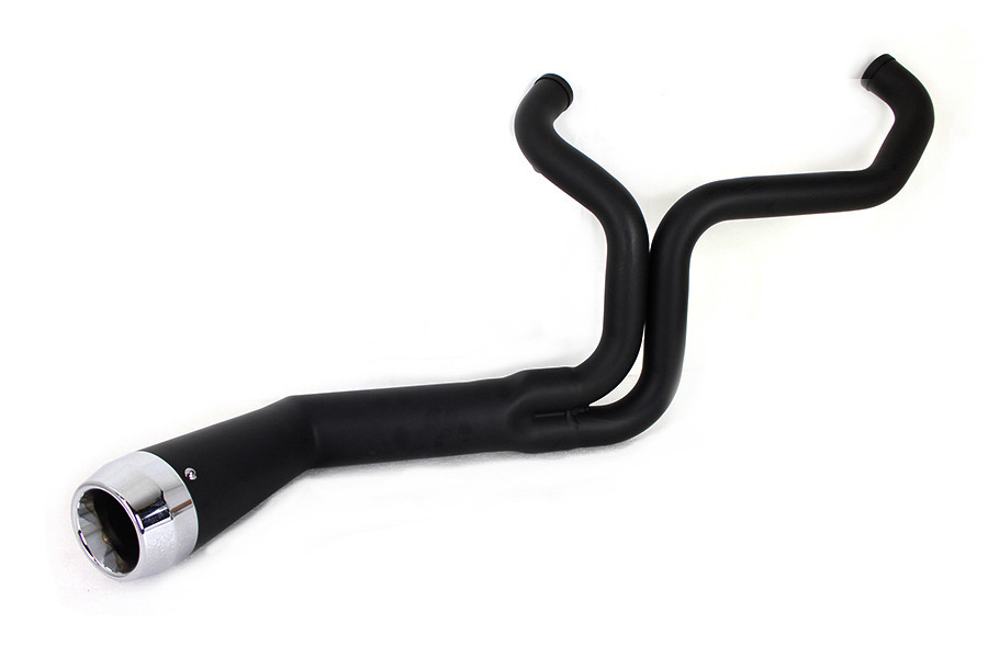 V-Twin #24-2124 - Factory Sample FLT Offset Megaphone 2:1 1-3/4 inch Exhaust