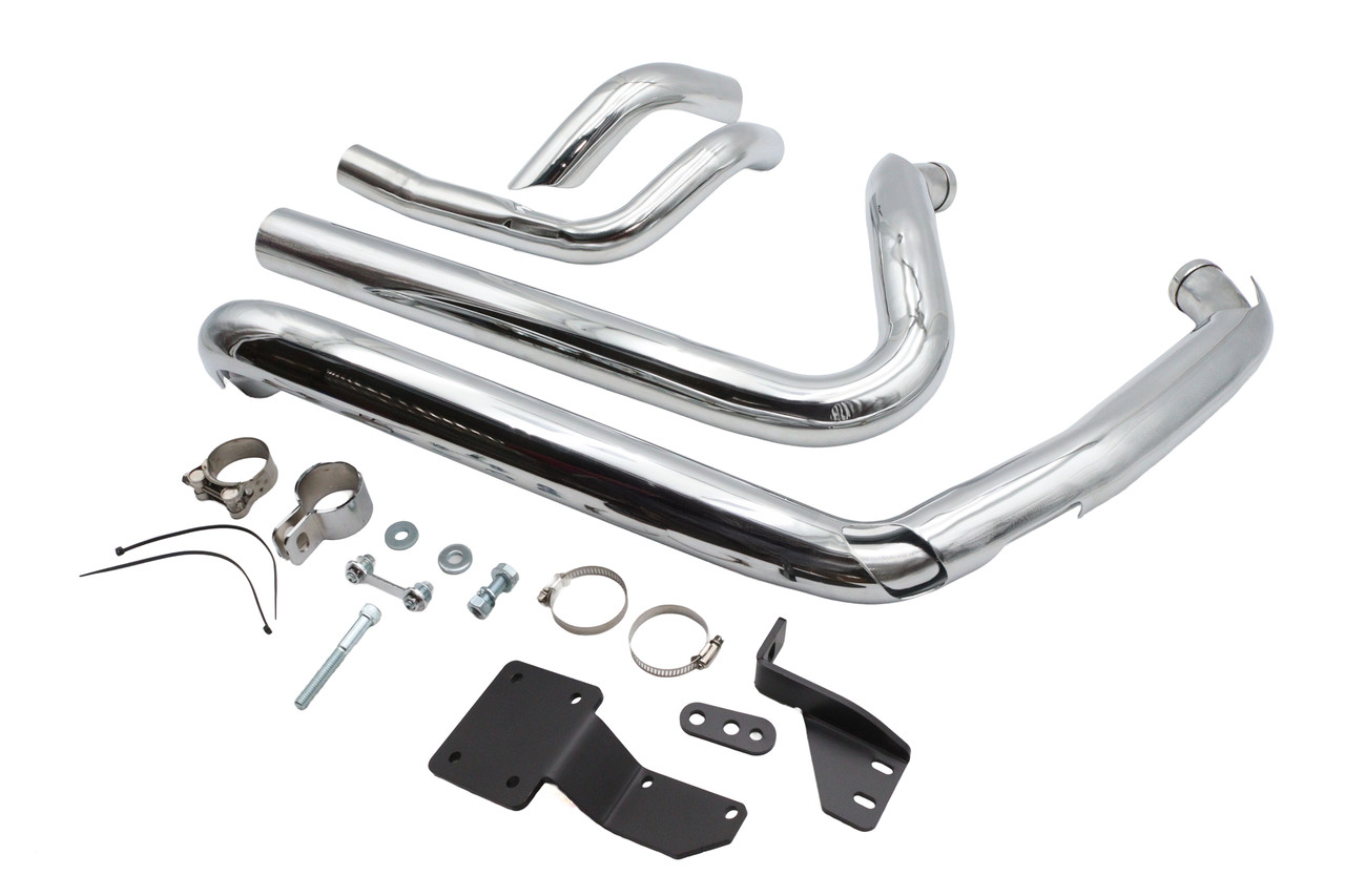 V-Twin - Factory Sample Wyatt Gatling Dresser True Dual Exhaust Set