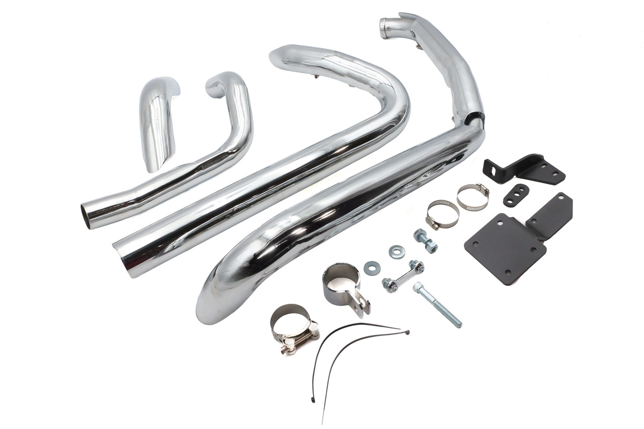 V-Twin - Factory Sample Wyatt Gatling Dresser True Dual Exhaust Set
