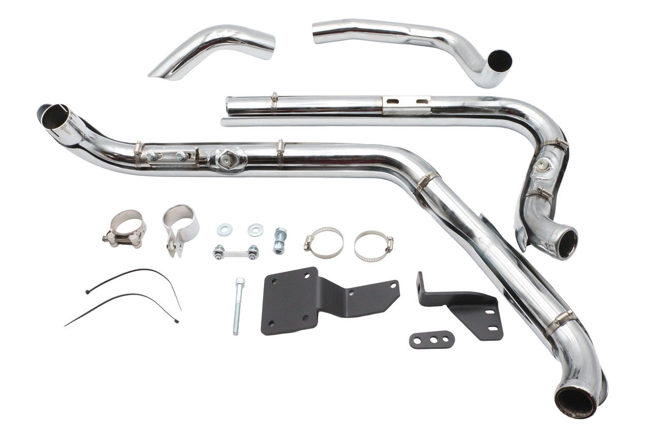 V-Twin - Factory Sample Wyatt Gatling Dresser True Dual Exhaust Set