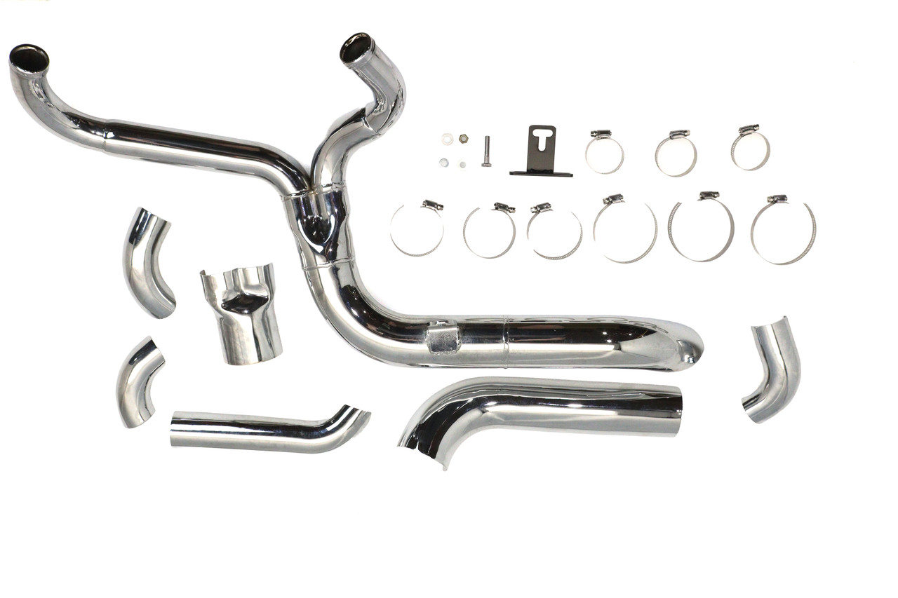 V-Twin - Factory Sample Speedster 1-3/4 inch 2 into 1 Exhaust Header