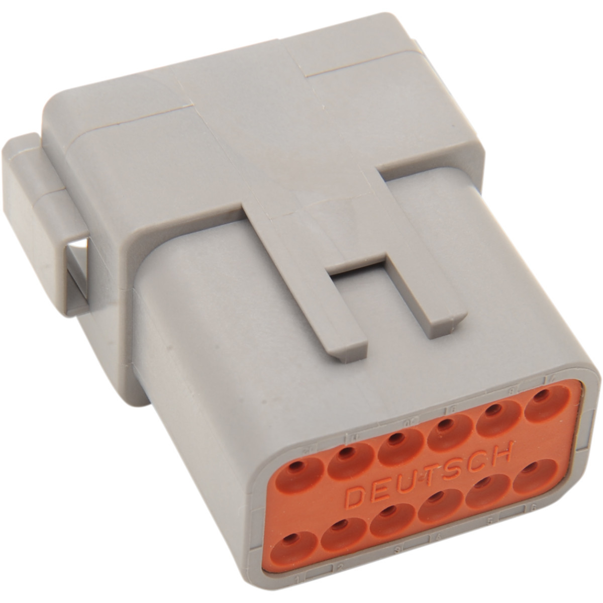 Namz #DR-12G - Deutsch Receptacle - 12 Pin - Gray