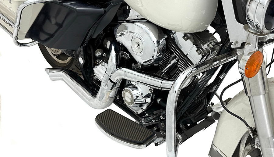 V-Twin #8156 - Speedster 1-3/4 inch 2 into 1 Exhaust Header Set Chrome