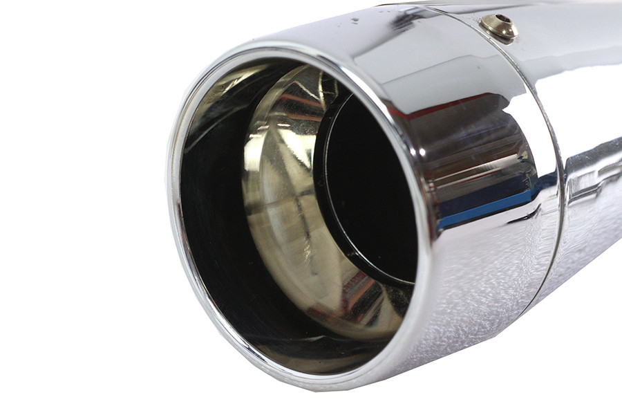 V-Twin #8751 - Wyatt Gatling Holeshot Exhaust Set Chrome