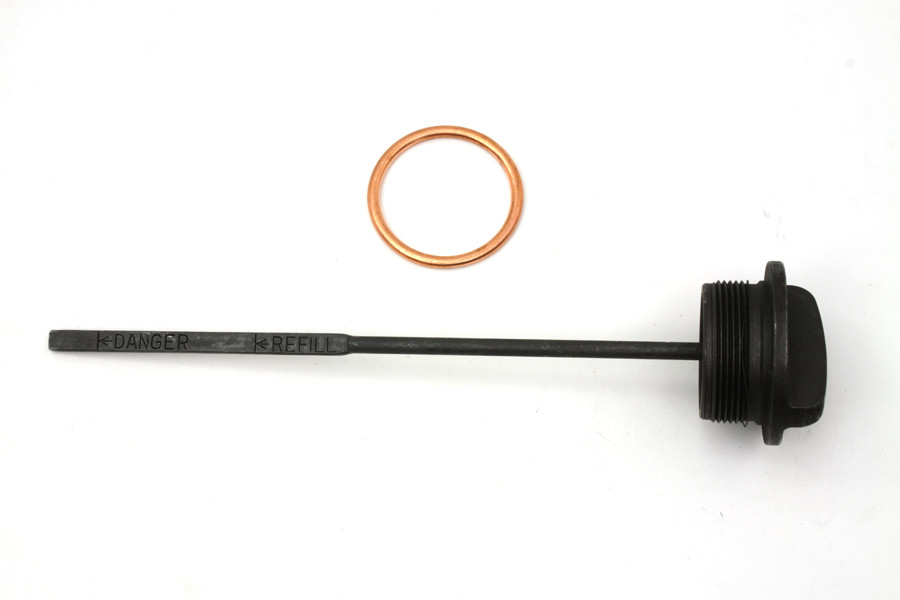Colony - Parkerized Oil Tank Filler Cap and Gauge Kit