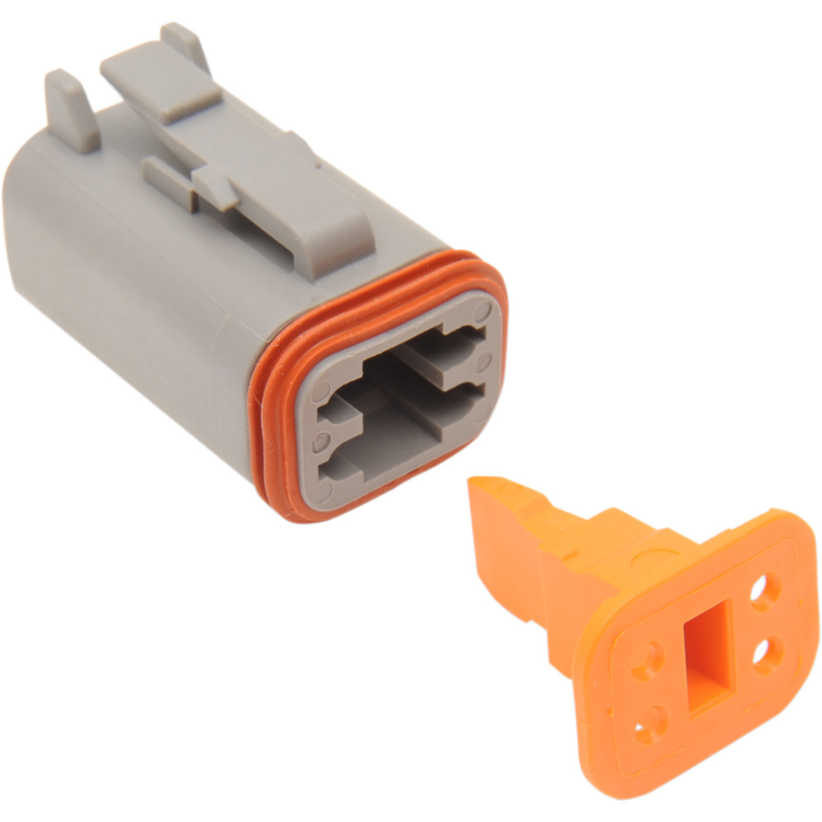 Namz #DP-4G - Deutsch Plug - 4 Pin - Gray