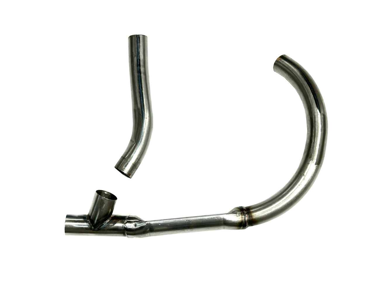 V-Twin #78227 - 45W Exhaust Header Set Raw