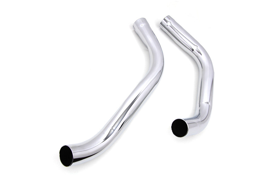 V-Twin #65491-62/B *N/A - Replica Exhaust Header Set Chrome